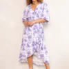 Freebird Blossom Midi Dress Lila