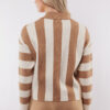 Cecilia Vest Wool White/ Camel C&S The Label
